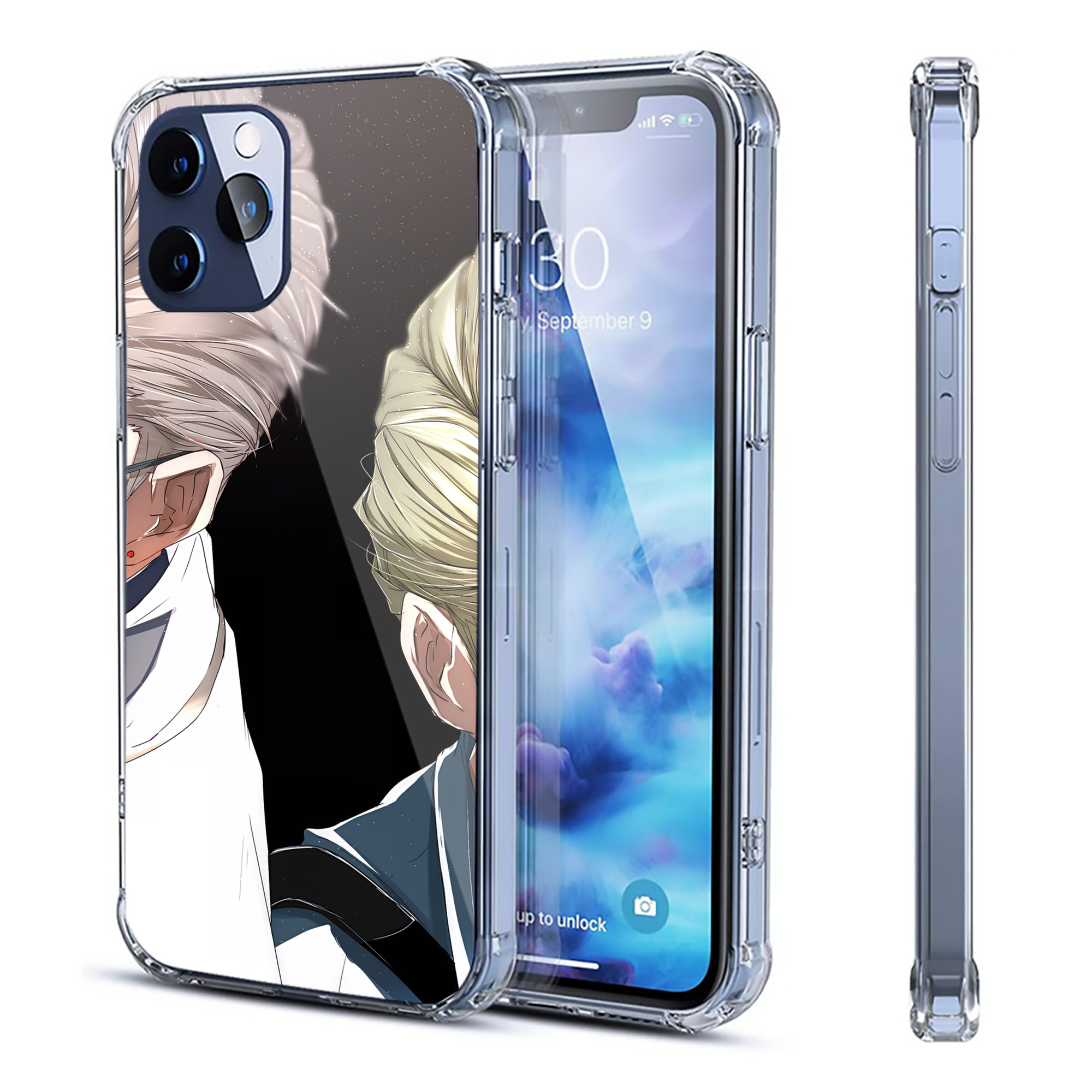 （画像用） SPY×FAMILY间谍家家酒 【iPhone 12シリーズ対応】透明スマホケース（クリアソフトケース）